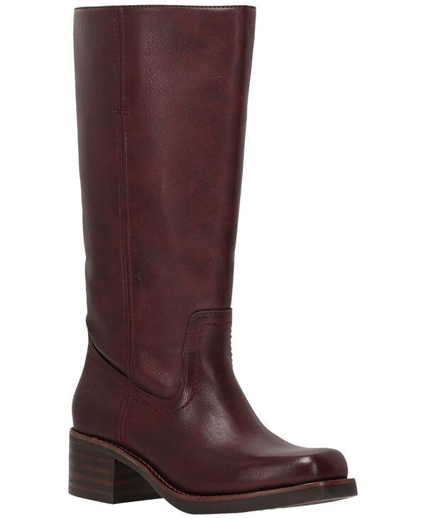フライ レディース シューズ ブーツ・レインブーツ ヒール Frye and Co Womens Miranda Stacked Heel Boots Mulberry