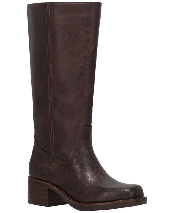 フライ レディース シューズ ブーツ・レインブーツ ヒール Frye and Co Womens Miranda Stacked Heel Boots Dark Brown ブラウン