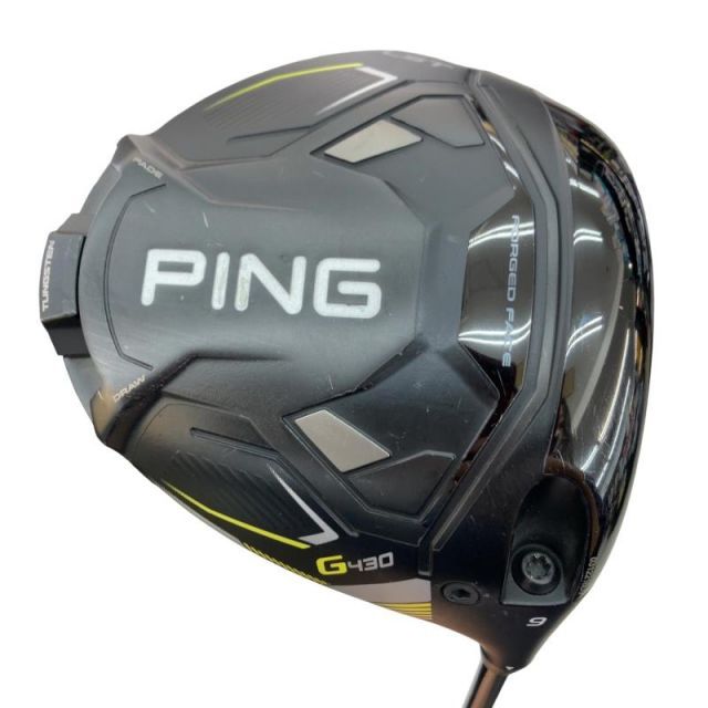 【中古】 ピン G430 LST 9° ドライバー DR 純正特注シャフト (フレックスS) メンズ 男性用 右利き 右用 Cランク ゴルフクラブ