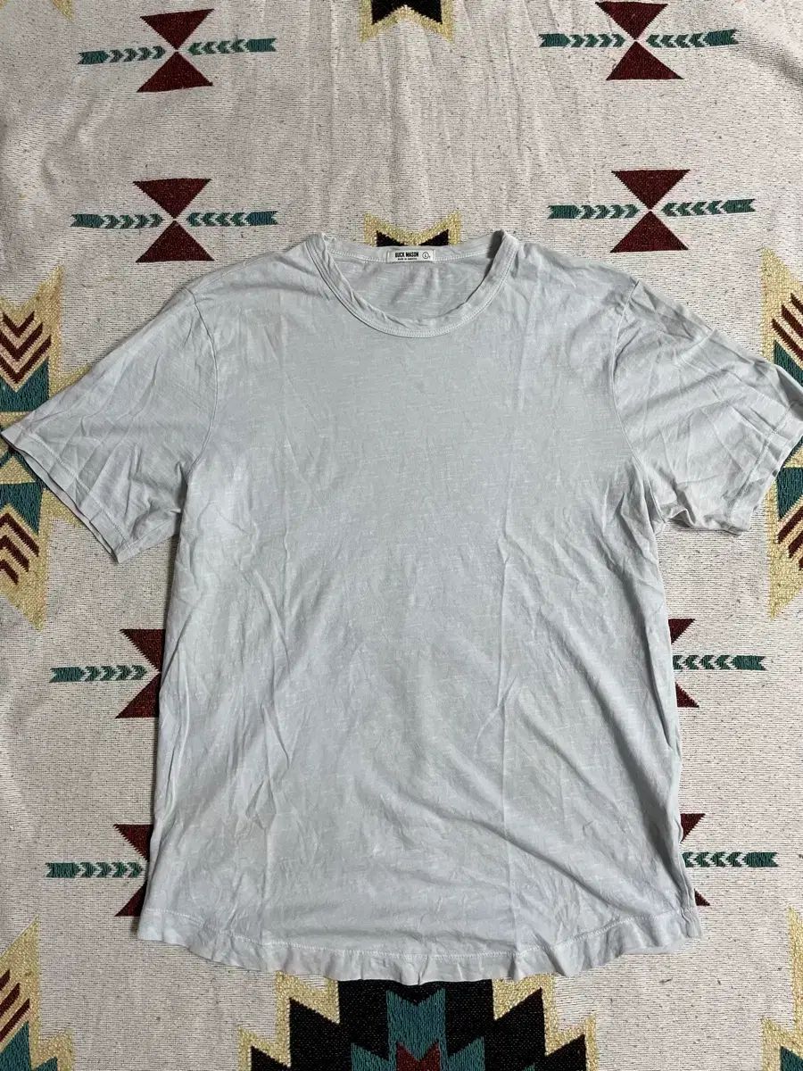 バック メイソン(Buck mason) ライトブルー 半袖 Tシャツ(L) 9,353円