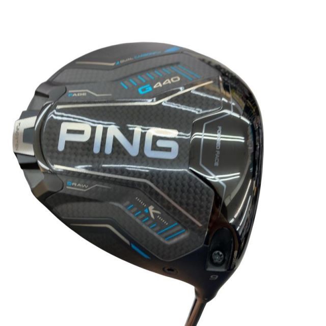 【中古】 ピン G440 K 9° ドライバー DR PING TOUR 2.0 BLACK 75(DR) (フレックスX) メンズ 男性用 右利き 右用 Dランク ゴルフクラブ