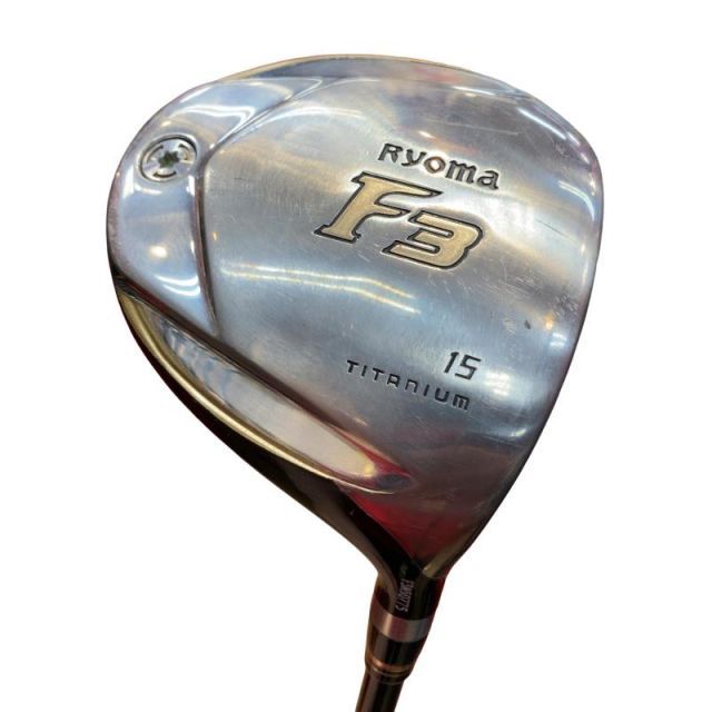 【中古】 リョーマゴルフ Ryoma F シルバー F3 フェアウェイウッド FW Tour AD RF2 (フレックスSR) メンズ 男性用 右利き 右用 Cランク ゴルフクラブ