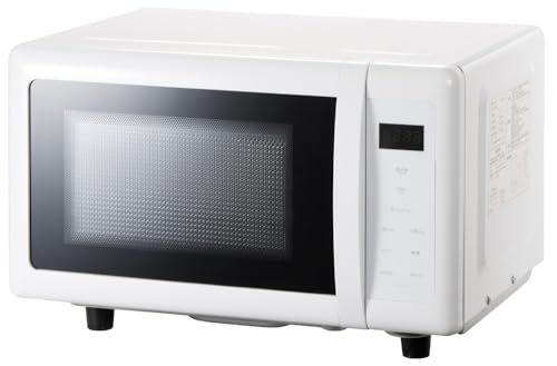 simplus シンプラス 電子レンジ 18L フラットテーブル ヘルツフリー 600W 500W 単機能 シンプル チャイルドロック付き SP-ER01-WH 新生活 一人暮らし 小型 (フラットテーブル式/ホワイト)e c6467fe6