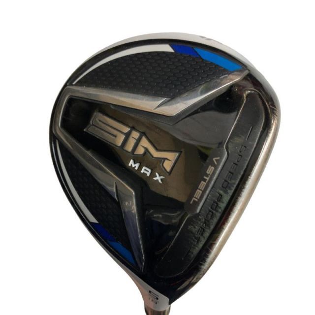 【中古】 テーラーメイド SIM MAX 5W フェアウェイウッド FW TENSEI BLUE TM50(FW) (フレックスR) メンズ 男性用 右利き 右用 Cランク ゴルフクラブ