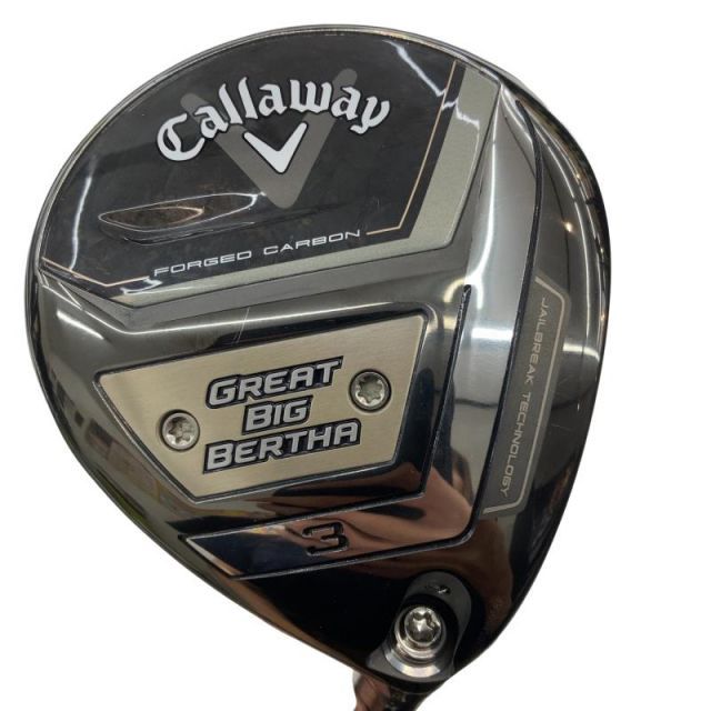 【中古】 キャロウェイ GREAT BIG BERTHA(2023) 3W フェアウェイウッド FW Speeder NX for GBB(フェアウェイ) (フレックスS) メンズ 男性用 右利き 右用 Cランク ゴルフクラブ