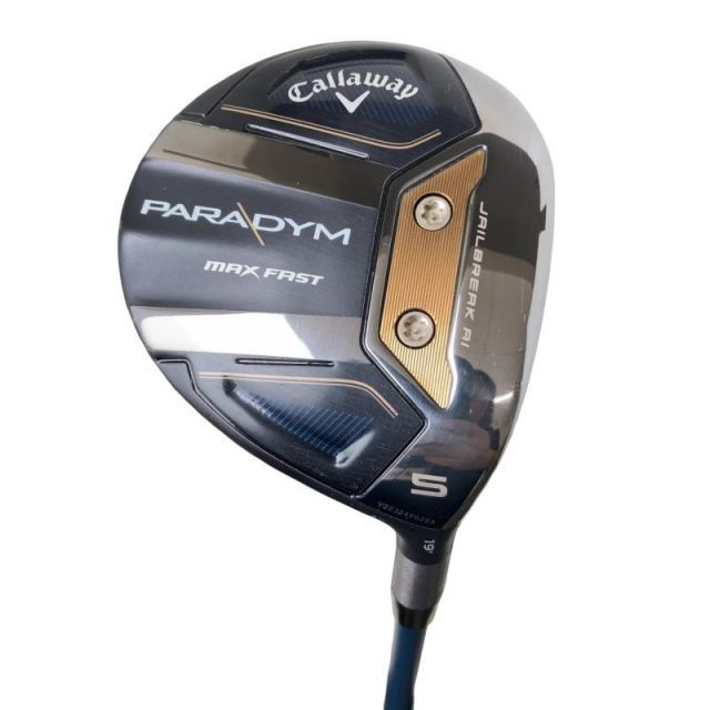 【中古】 キャロウェイ PARADYM MAX FAST 5W フェアウェイウッド FW SPEEDER NX 40 for CW(PARADYM FW) (フレックスR) メンズ 男性用 右利き 右用 Cランク ゴルフクラブ
