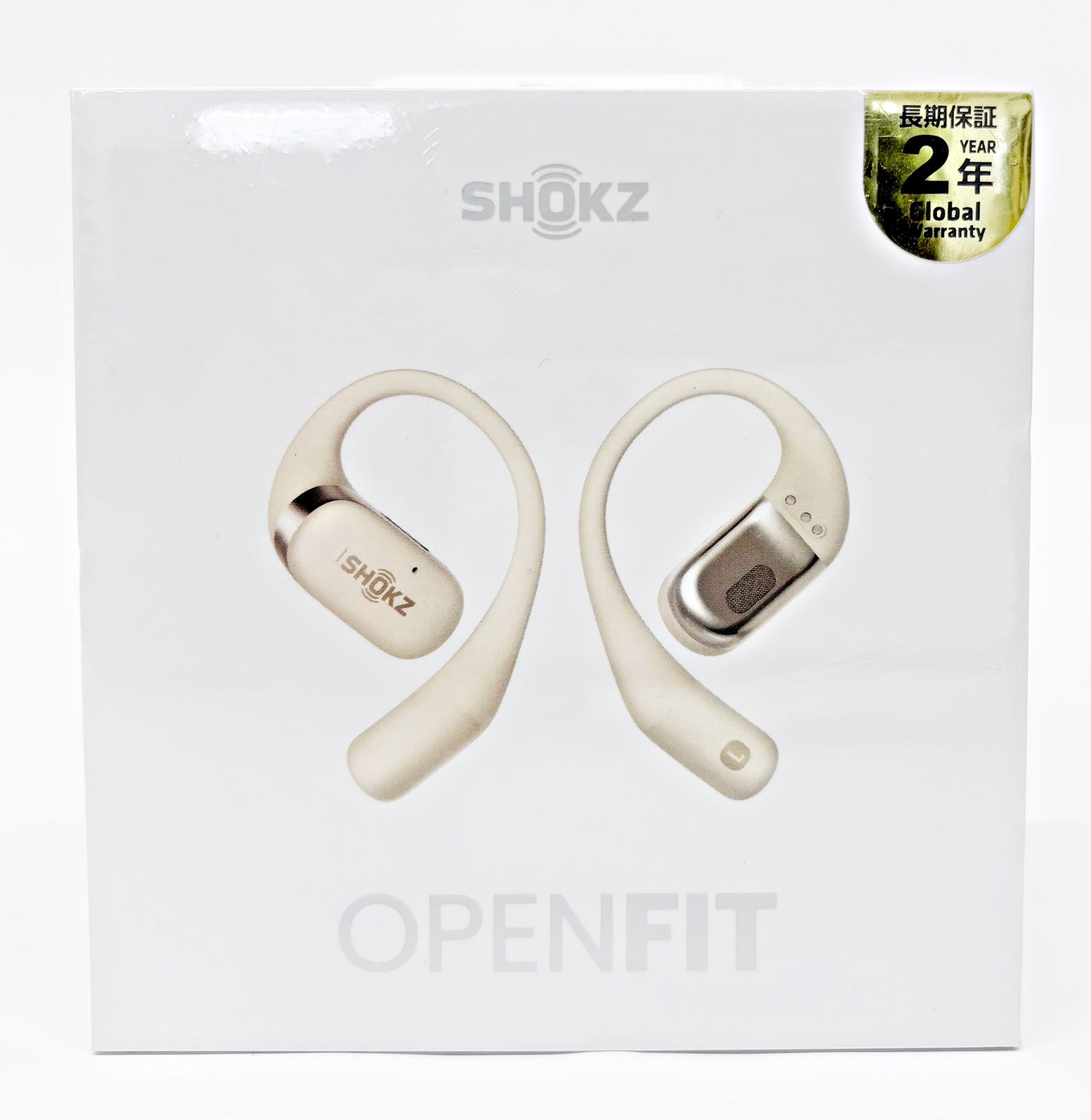 未開封 SHOKZ OPENFIT ワイヤレスイヤホン SKZ-EP-000021 ベージュ
