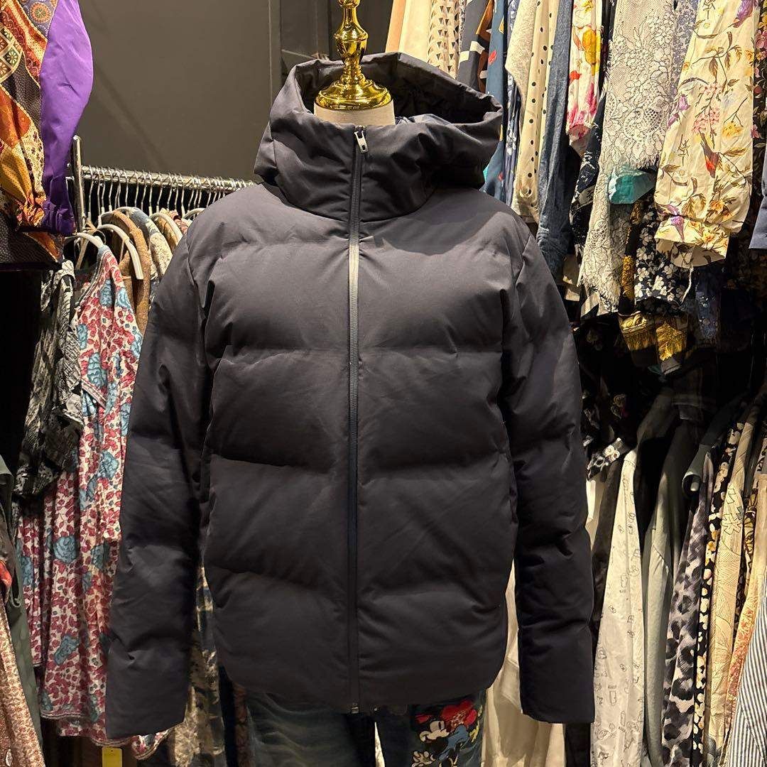 美品】ユニクロ UNIQLO +J ハイブリッドダウンジャケット L 黒