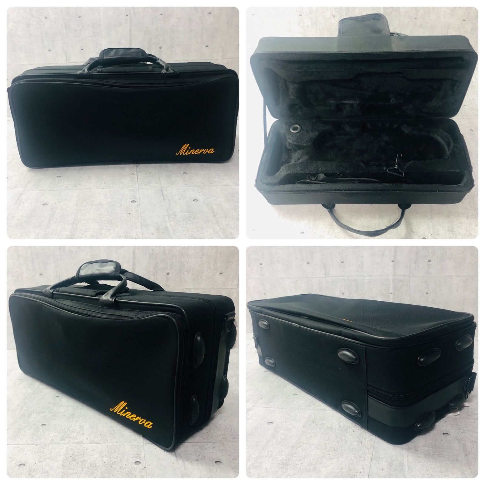 【美品】Minerva MTR450S トランペット　マウスピース　ケース Minerva ミネルバ MTR350L 140330 トランペット マウスピース 入門