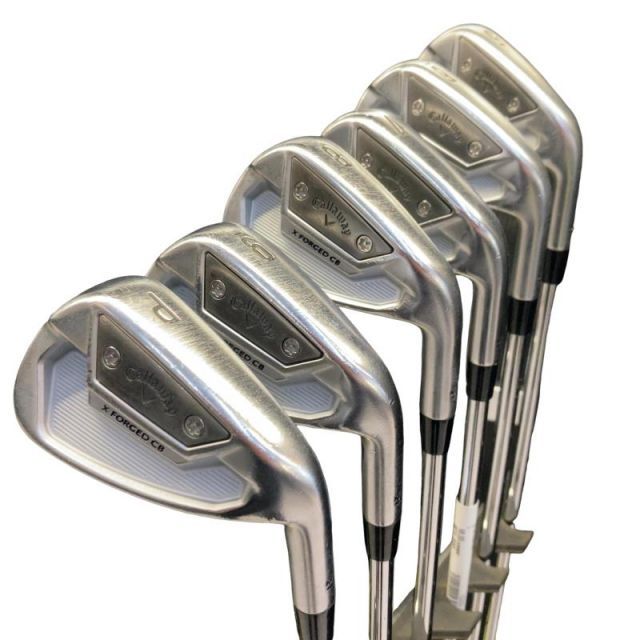 【中古】 キャロウェイ X FORGED CB(2021) 6S アイアンセット IR NS PRO 950GH neo (フレックスS) メンズ 男性用 右利き 右用 Cランク ゴルフクラブ