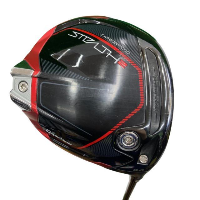 【中古】 テーラーメイド STEALTH2 9° ドライバー DR TENSEI RED TM50(STEALTH DR) (フレックスS) メンズ 男性用 右利き 右用 Cランク ゴルフクラブ