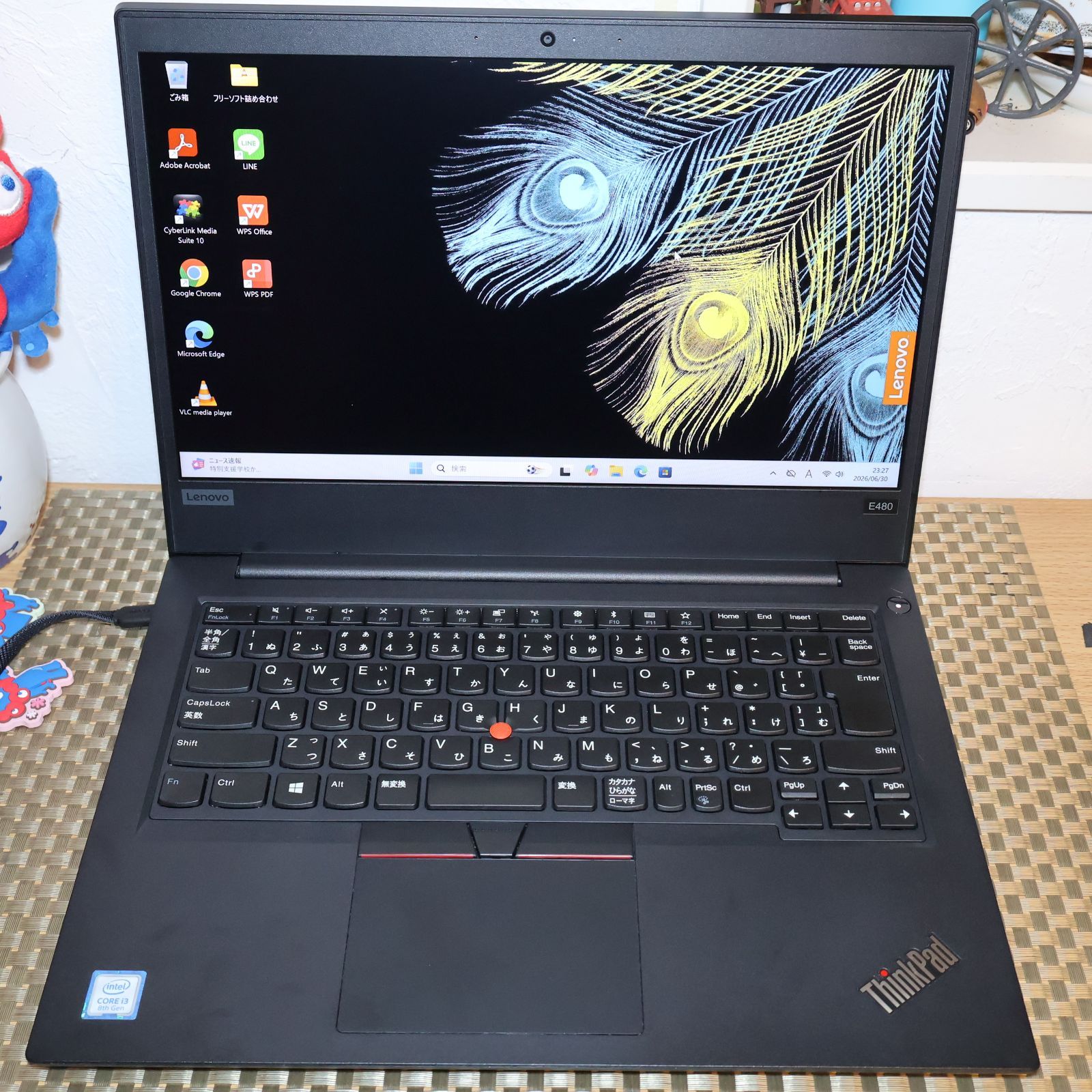 美品Win11 i3/8G/新品SSD ThinkPad E480 - メルカリ