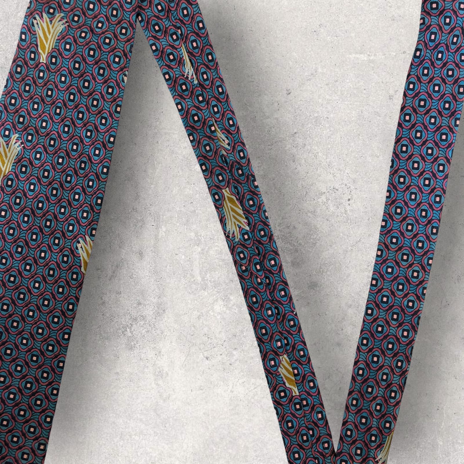 5231】良品！Brioni ブリオーニ ネクタイ パープル×水色系 - メルカリ