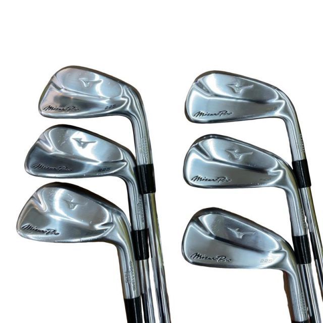 【中古】 ミズノ Mizuno Pro 225 6S アイアンセット IR Dynamic Gold 95 (フレックスS) メンズ 男性用 右利き 右用 Cランク ゴルフクラブ