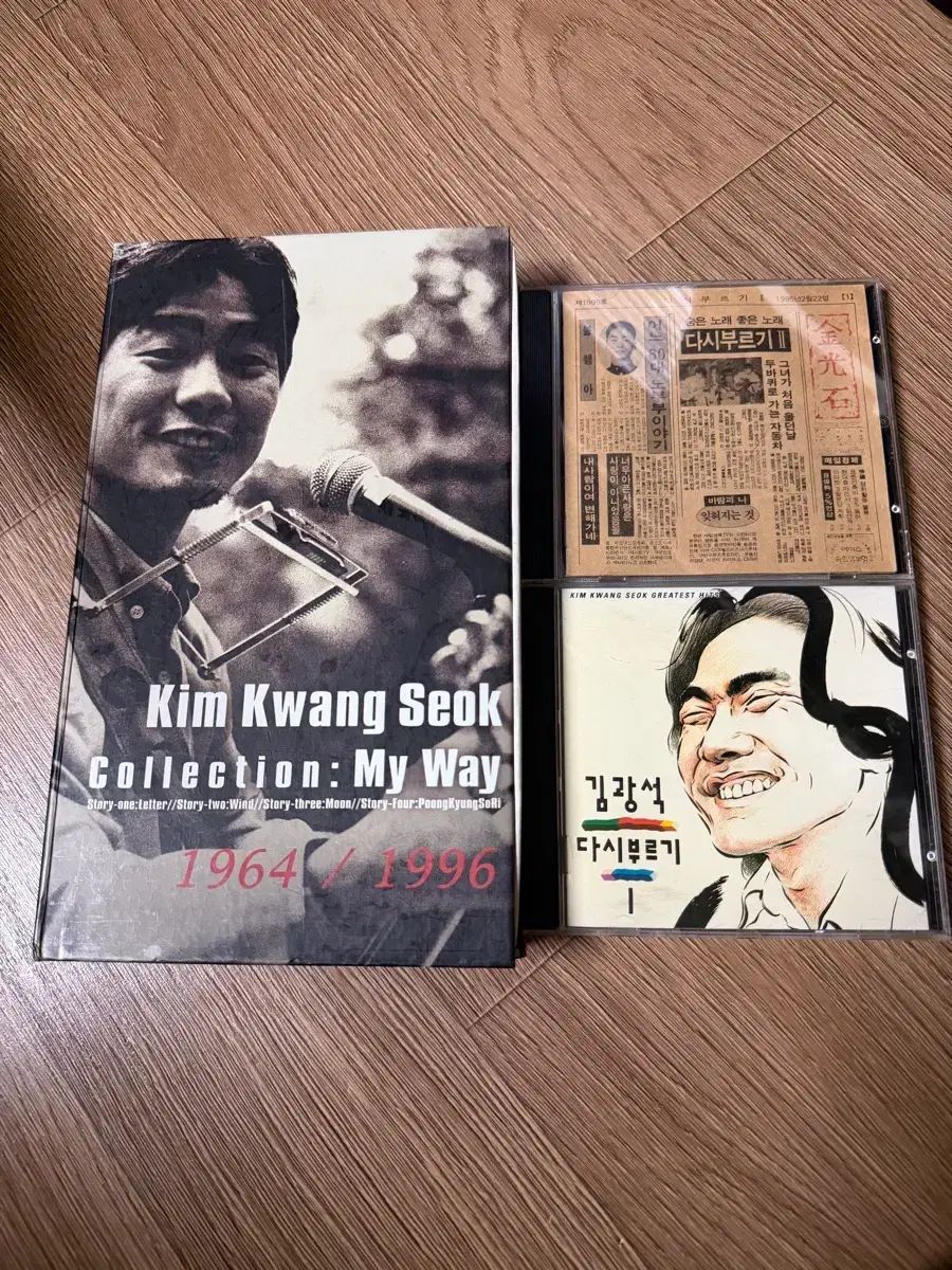 キム・グァンソク cd Collection ： My Way CD もう一度歌って