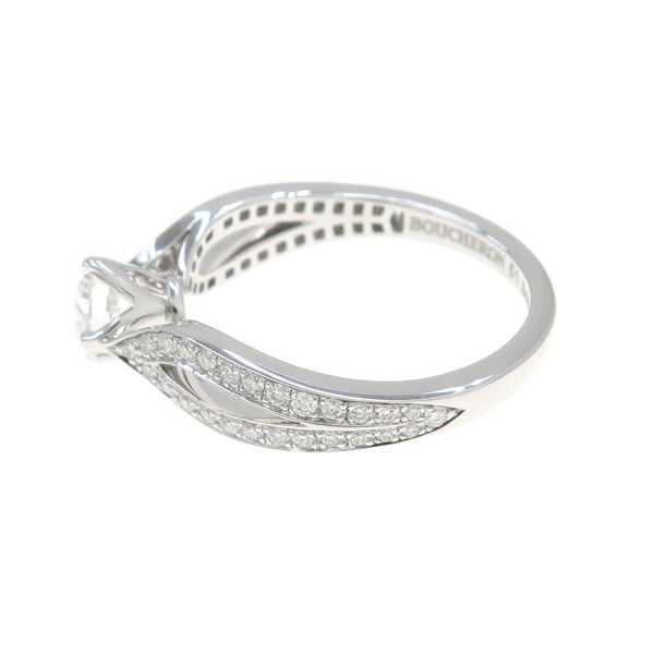 AYAさん専用 BOUCHERON ブシュロン　ポンドゥパリ　ソリテールリング ブシュロン ポンドゥパリソリテールリング/D0.40ct#51(日本サイズ10.5