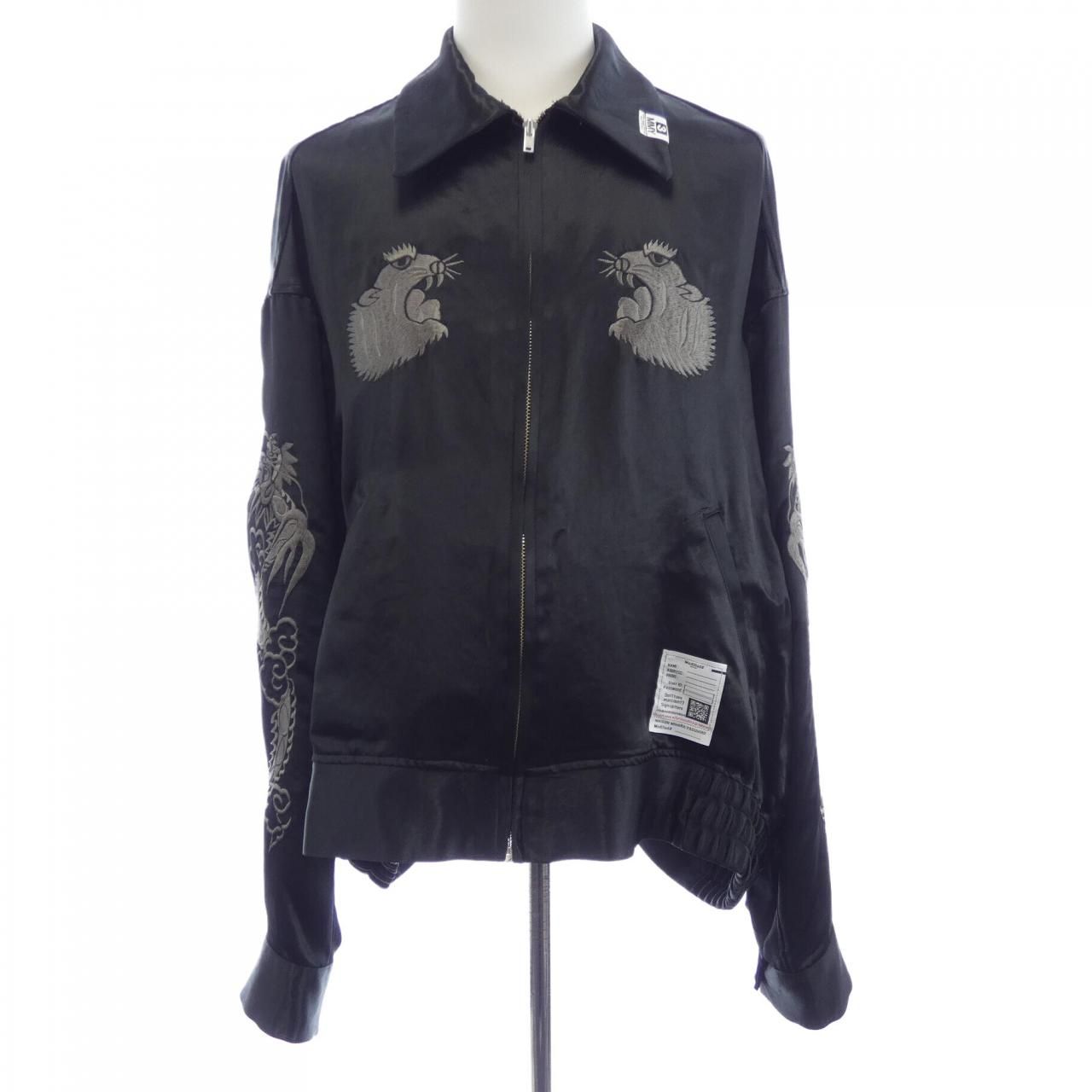メゾンミハラヤスヒロ MAISON MIHARA YASUHI J14BL144 COLLARED SOUVENI スカジャン