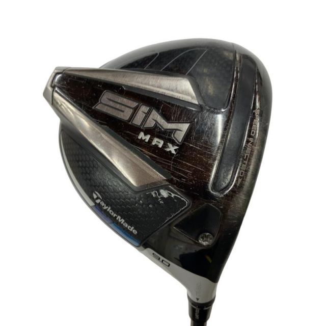 【中古】 テーラーメイド SIM MAX 9° ドライバー DR TENSEI BLUE TM50(DR) (フレックスS) メンズ 男性用 右利き 右用 Cランク ゴルフクラブ