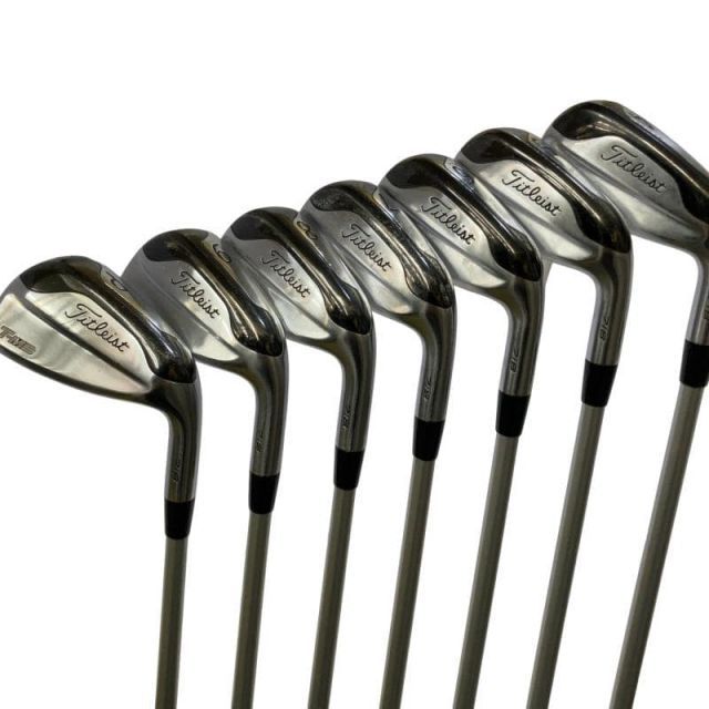 【中古】 タイトリスト Titleist T-MB 718 8S アイアンセット IR 純正特注シャフト (フレックスS) メンズ 男性用 右利き 右用 Cランク ゴルフクラブ