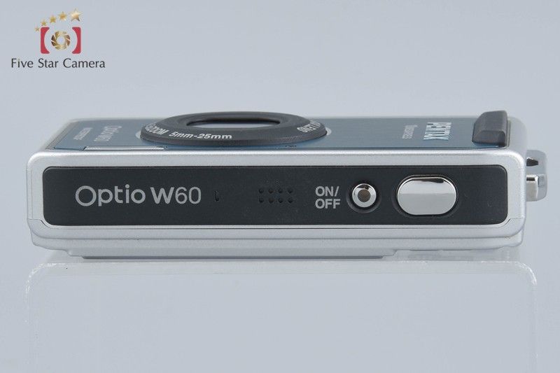 中古】PENTAX ペンタックス Optio W60 オーシャンブルー コンパクト