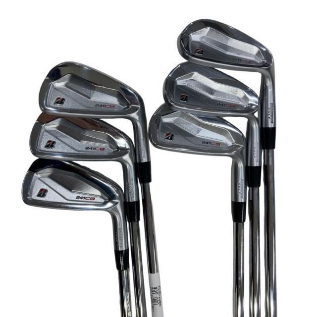 【中古】 ブリヂストン BRIDGESTONE 241CB 6S アイアンセット IR NS PRO MODUS3 TOUR120 (フレックスS) メンズ 男性用 右利き 右用 Cランク ゴルフクラブ