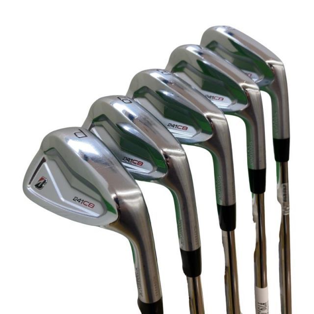 【中古】 ブリヂストン BRIDGESTONE 241CB 6S アイアンセット IR 純正特注シャフト (フレックスS) メンズ 男性用 右利き 右用 Cランク ゴルフクラブ 55,841円