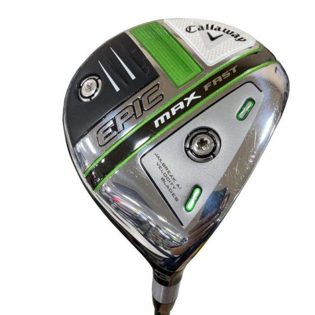 【中古】 キャロウェイ EPIC MAX FAST 3W フェアウェイウッド FW Speeder EVOLUTION for CW 40(2021 EPIC FW) (フレックスR) メンズ 男性用 右利き 右用 Cランク ゴルフクラブ