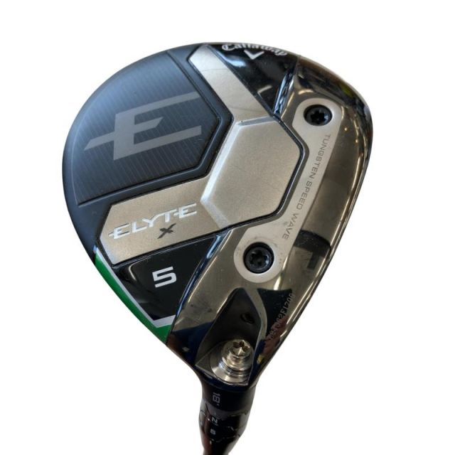 【中古】 キャロウェイ ELYTE X 5W フェアウェイウッド FW VENTUS GREEN 50 for CW(ELYTE FW) (フレックスSR) メンズ 男性用 右利き 右用 Cランク ゴルフクラブ