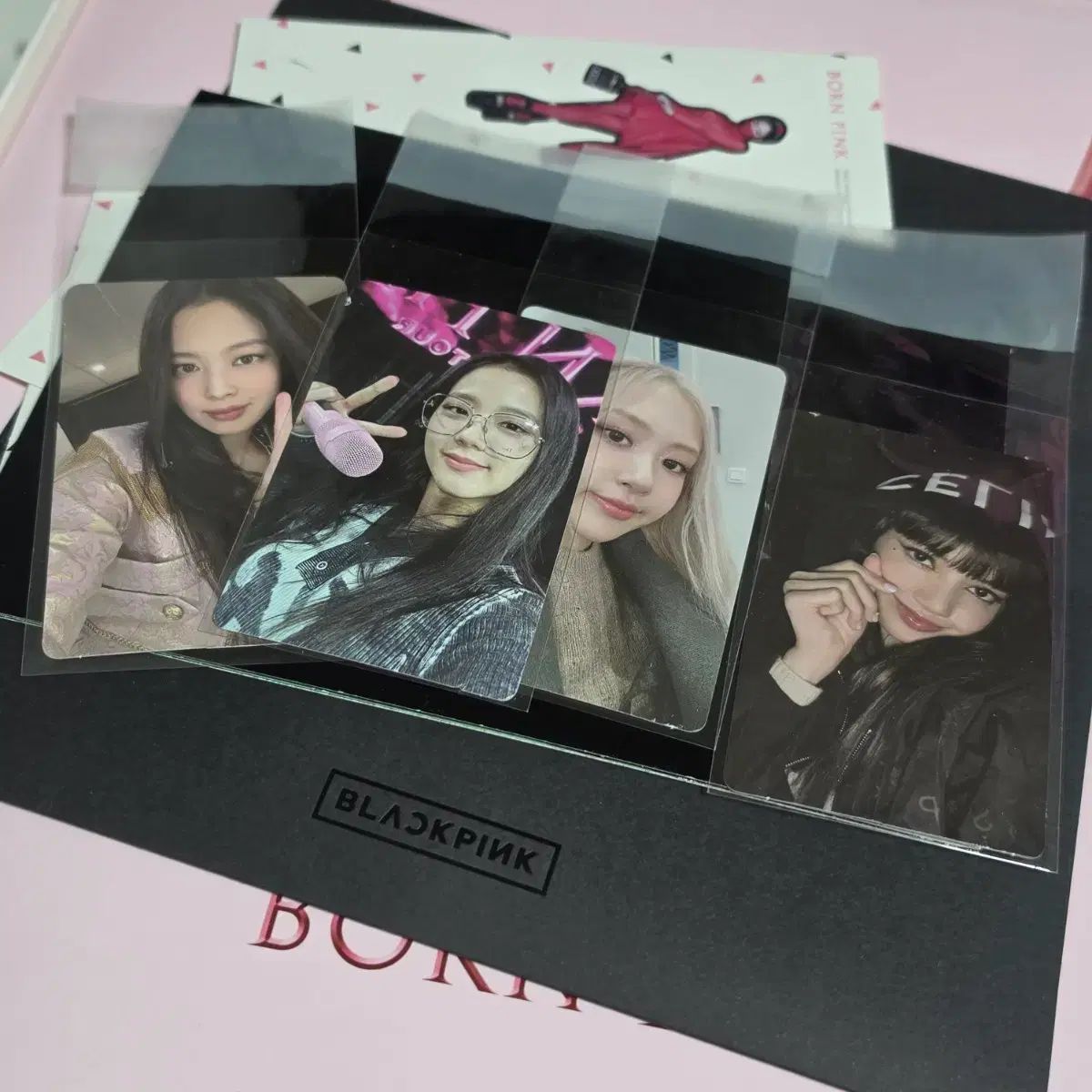 BLACKPINK(ブラックピンク・ブルピン) black pink ー born lp 開梱