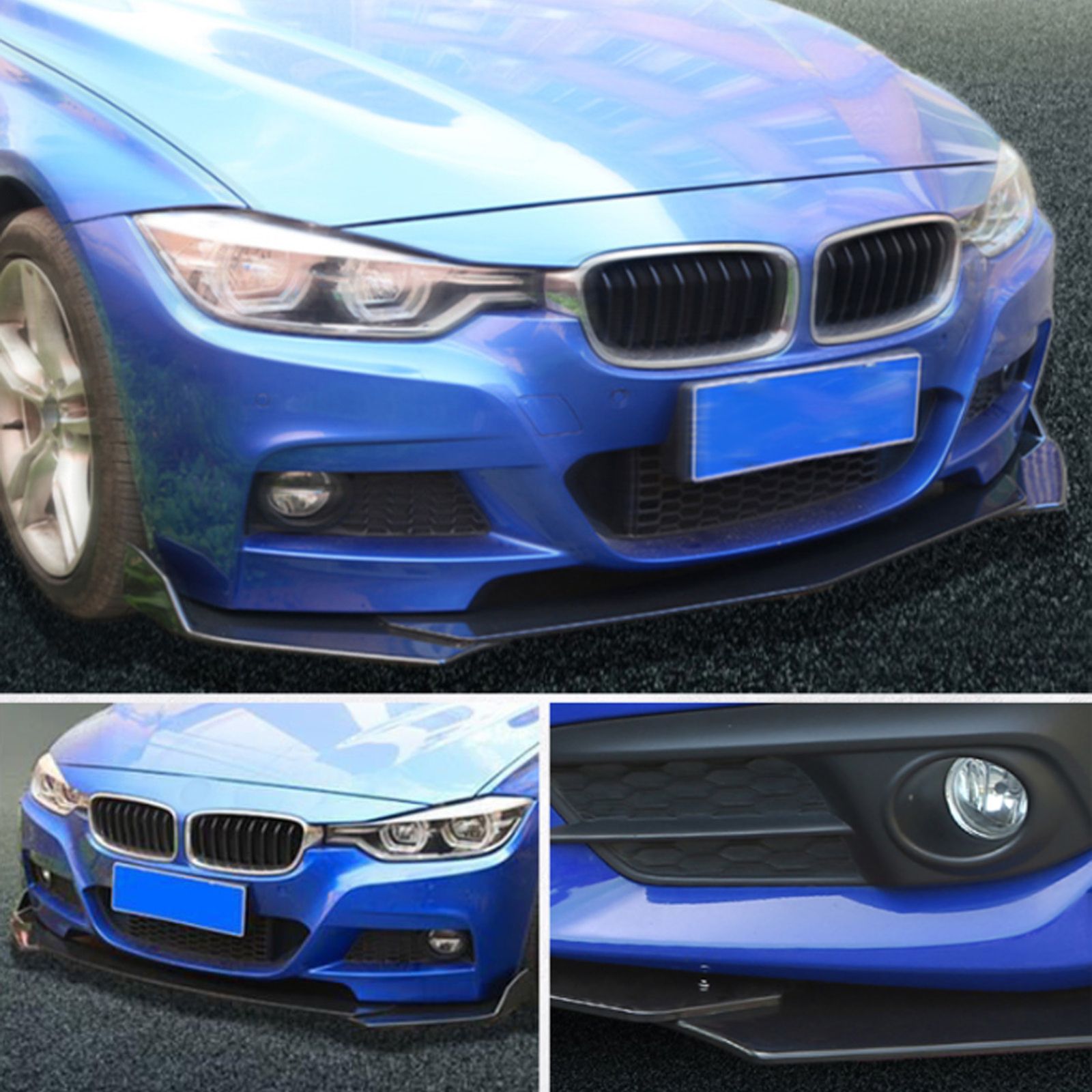 ユニバーサルフロントバンパーボディキット,リップスプリッター