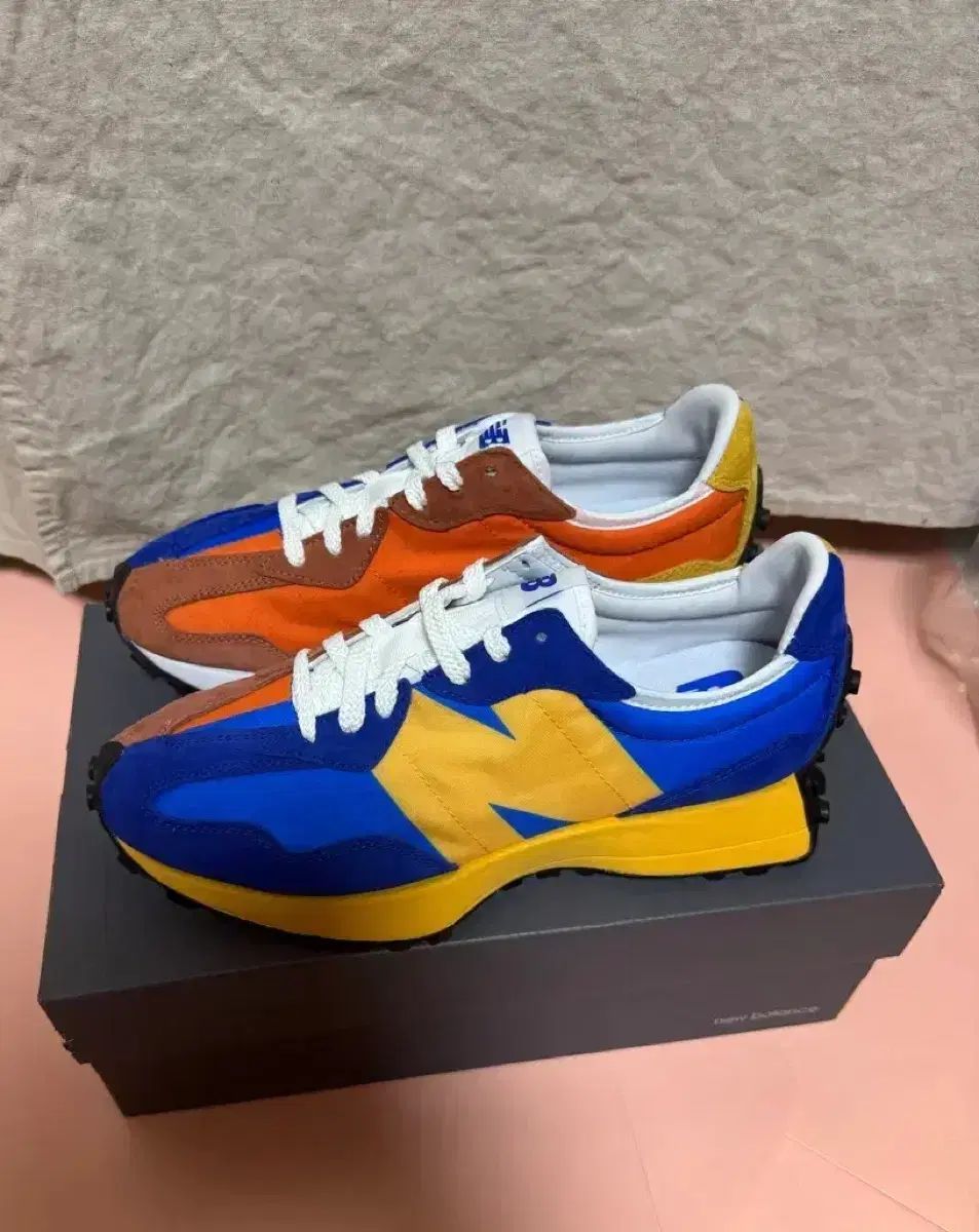 新品) New Balance ニューバランス 327 未開封 260 ブルーオレンジ