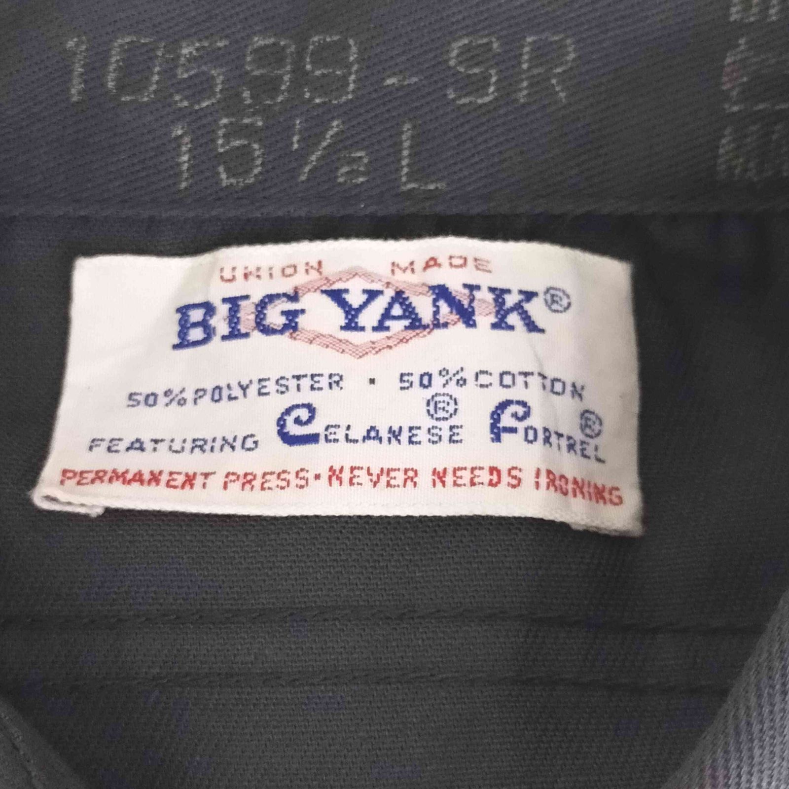 ビッグヤンク BIG YANK 70S カジュアルワークシャツ メンズ 表記無