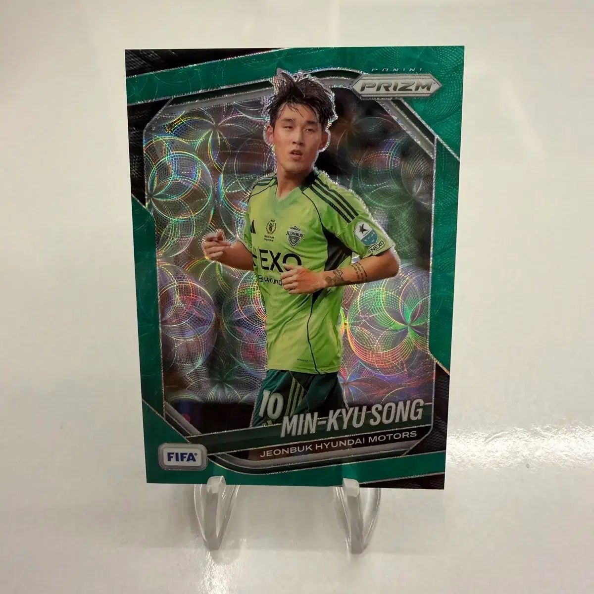 2025-26 プリズム FIFA 宋 旻揆（ソン・ミンギュ）5限定 グリーン・チョイス・カード