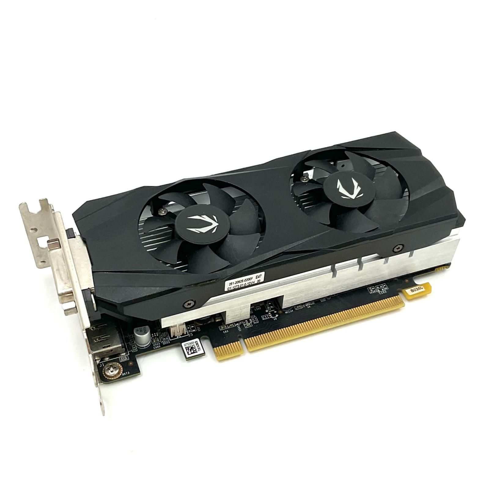 GTX1650 LP 4GB グラフィックボード【動作未確認】 - メルカリ