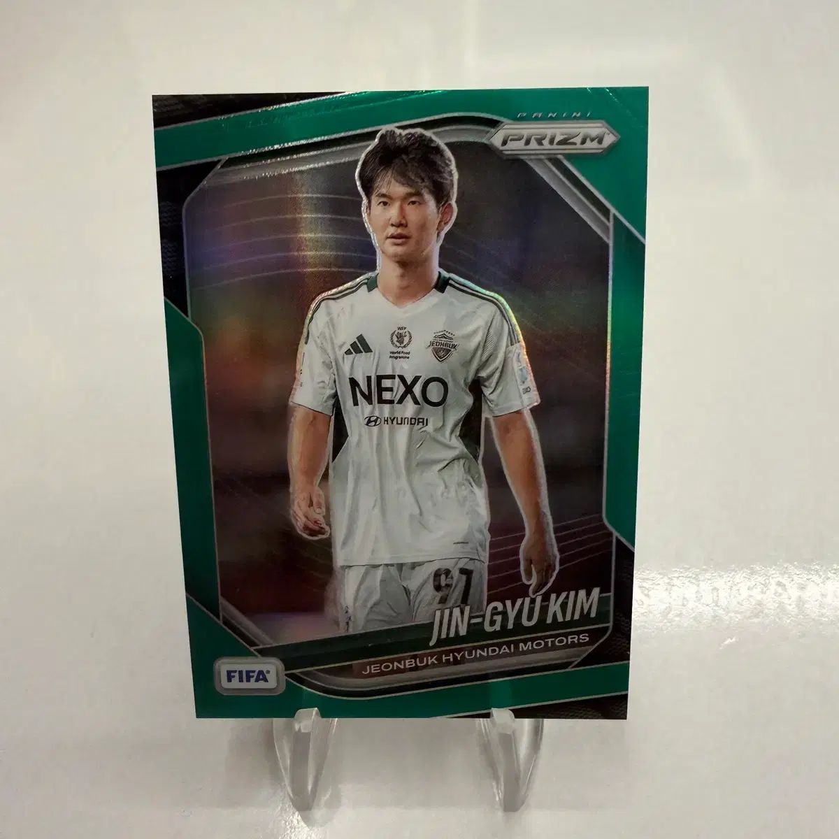 2025-26 プリズム FIFA ジーン・キム 5枚限定グリーン カード 10,040円