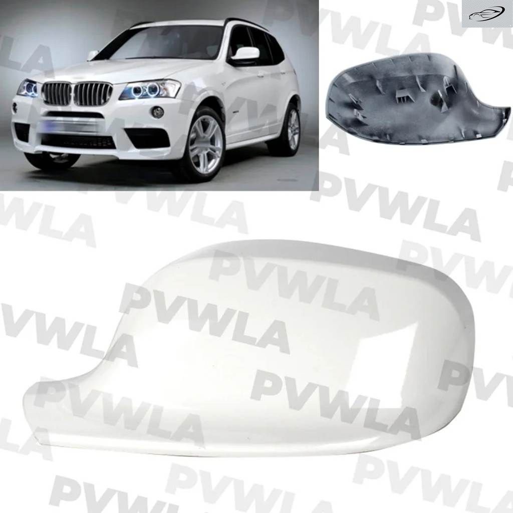 BMW X3 F25 2.8I 3.5I 320I 18D 2.0D 3.0D 3.5D 2011 - 14 左側 ホワイト塗装 ミラー カバー キャップ 51167238047