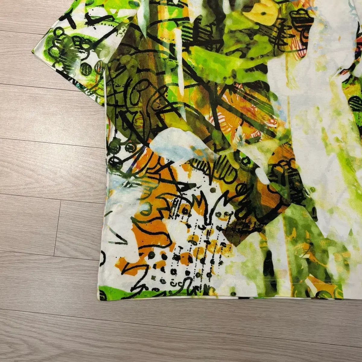 ISSEY MIYAKE イッセイミヤケ プリンティング 半袖Tシャツ - メルカリ