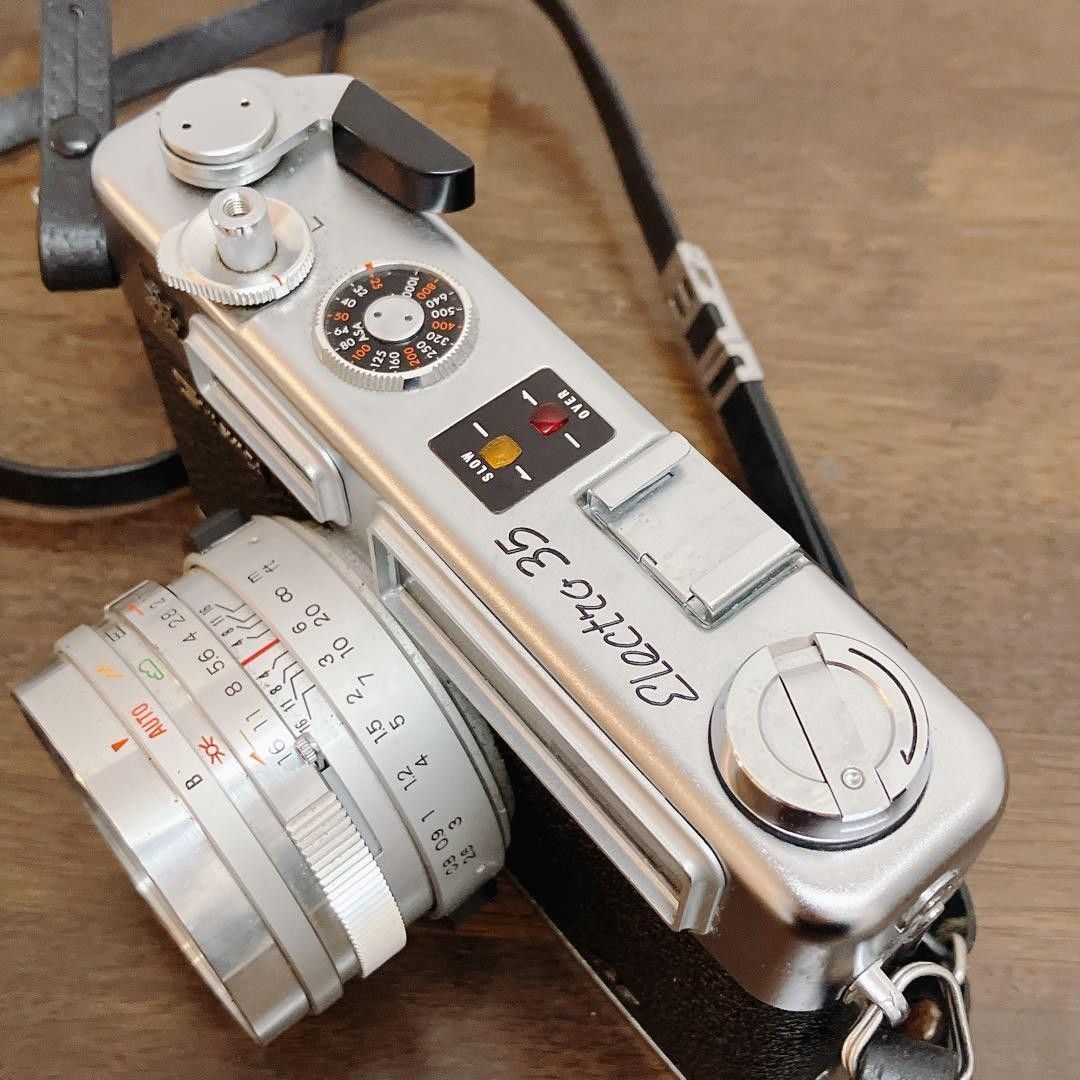 動作品】YASHICA ELECTRO 35 GS レンジファインダーカメラ フィルム