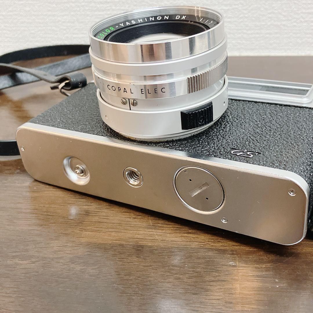 動作品】YASHICA ELECTRO 35 GS レンジファインダーカメラ フィルム
