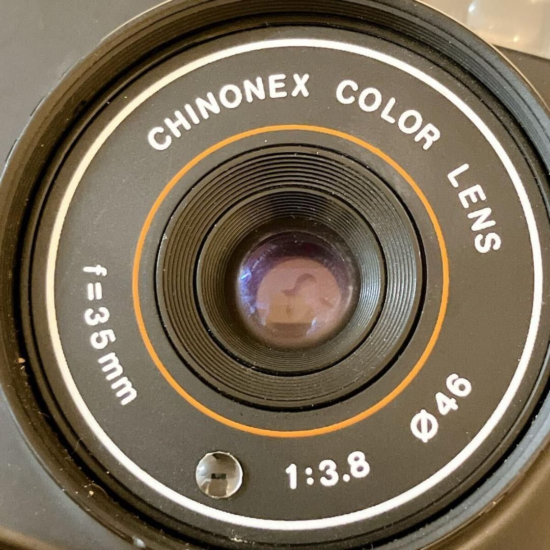 動作品】CHINON 35F EASY LOADING フィルムカメラ - メルカリ