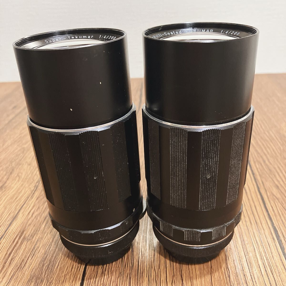 Super-Takumar 200mm F4 2本 アサヒ ペンタックス M42 望遠 単焦点