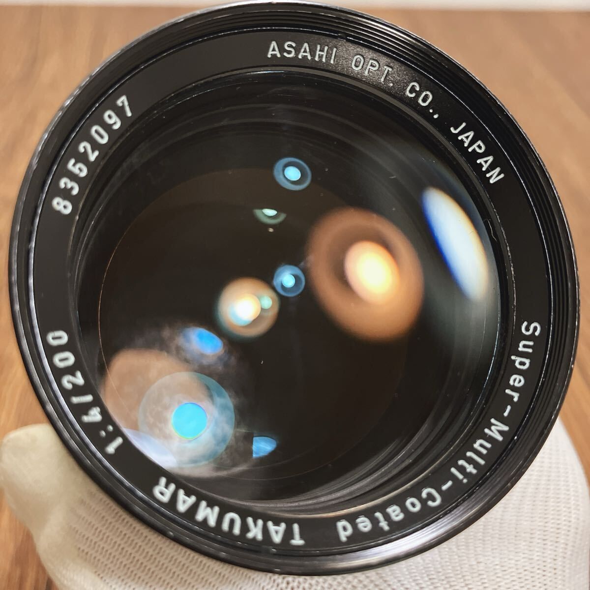 Super-Takumar 200mm F4 2本 アサヒ ペンタックス M42 望遠 単焦点