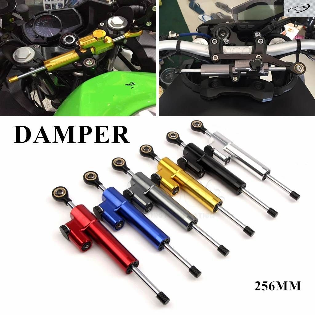 ステアリングスタビライズ ダンパー ブラケット マウント オートバイ 256MM ヤマハ MT09 MT FZ09 2013-2020 ホンダ PC X160用