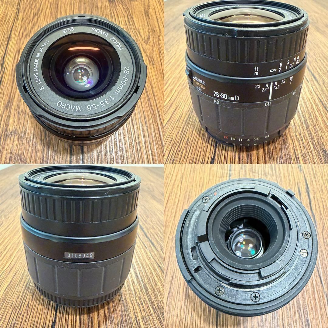 【やや難アリ】Nikon F100,SIGMA 28-80mm付属 動作品】Nikon EM SIGMA 28-80mm レンズ付 一眼レフ フィルムカメラ