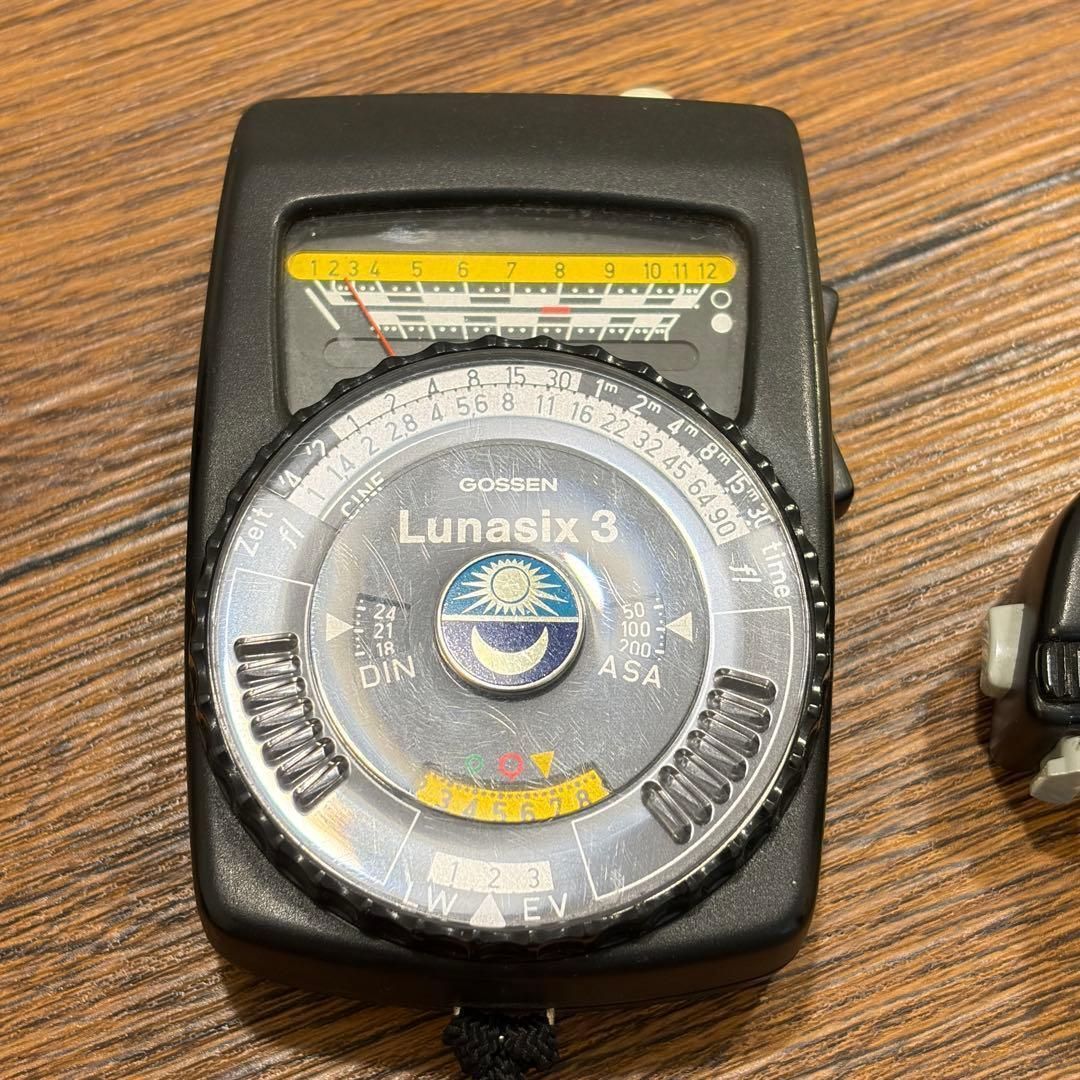 GOSSEN Lunasix 3 露出計 本体 通電確認済】GOSSEN Lunasix 3 ゴッセン 露出計 ルナシックス ドイツ製