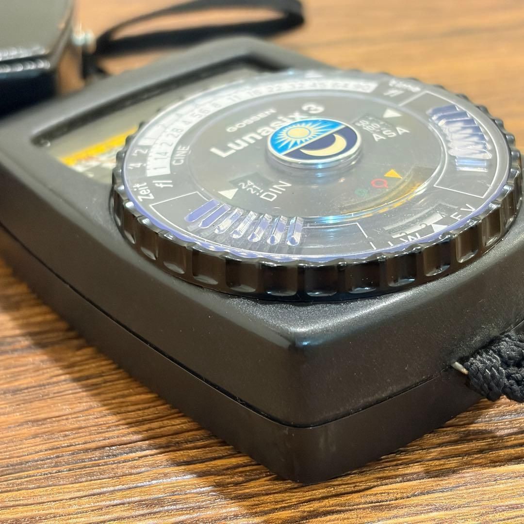 通電確認済】GOSSEN Lunasix 3 ゴッセン 露出計 ルナシックス ドイツ製