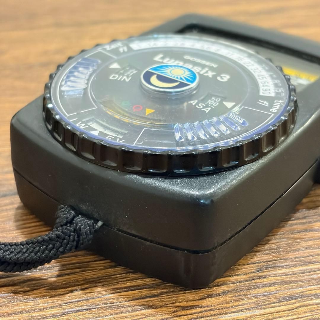 通電確認済】GOSSEN Lunasix 3 ゴッセン 露出計 ルナシックス ドイツ製