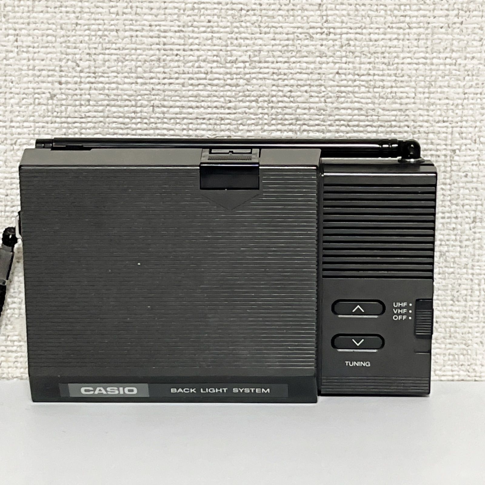 【中古】 テレビ・ラジオ　2000年版 当時物】CASIO TV-2000 ポケット液晶カラーテレビ 通電確認済み 純正AC