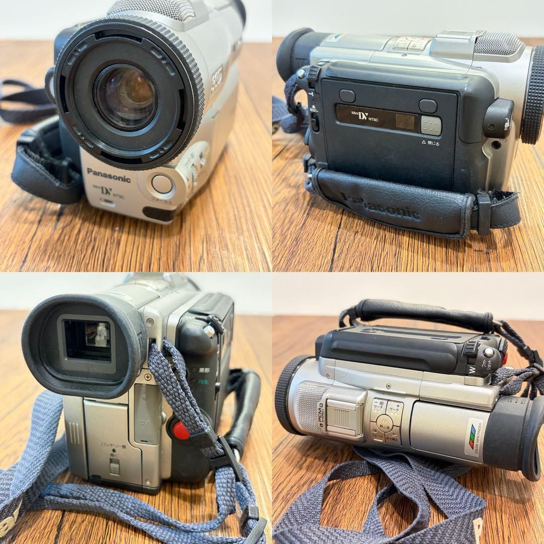 動作品】Panasonic NV-DJ100 MiniDV ビデオカメラ DCコード付 訳あり