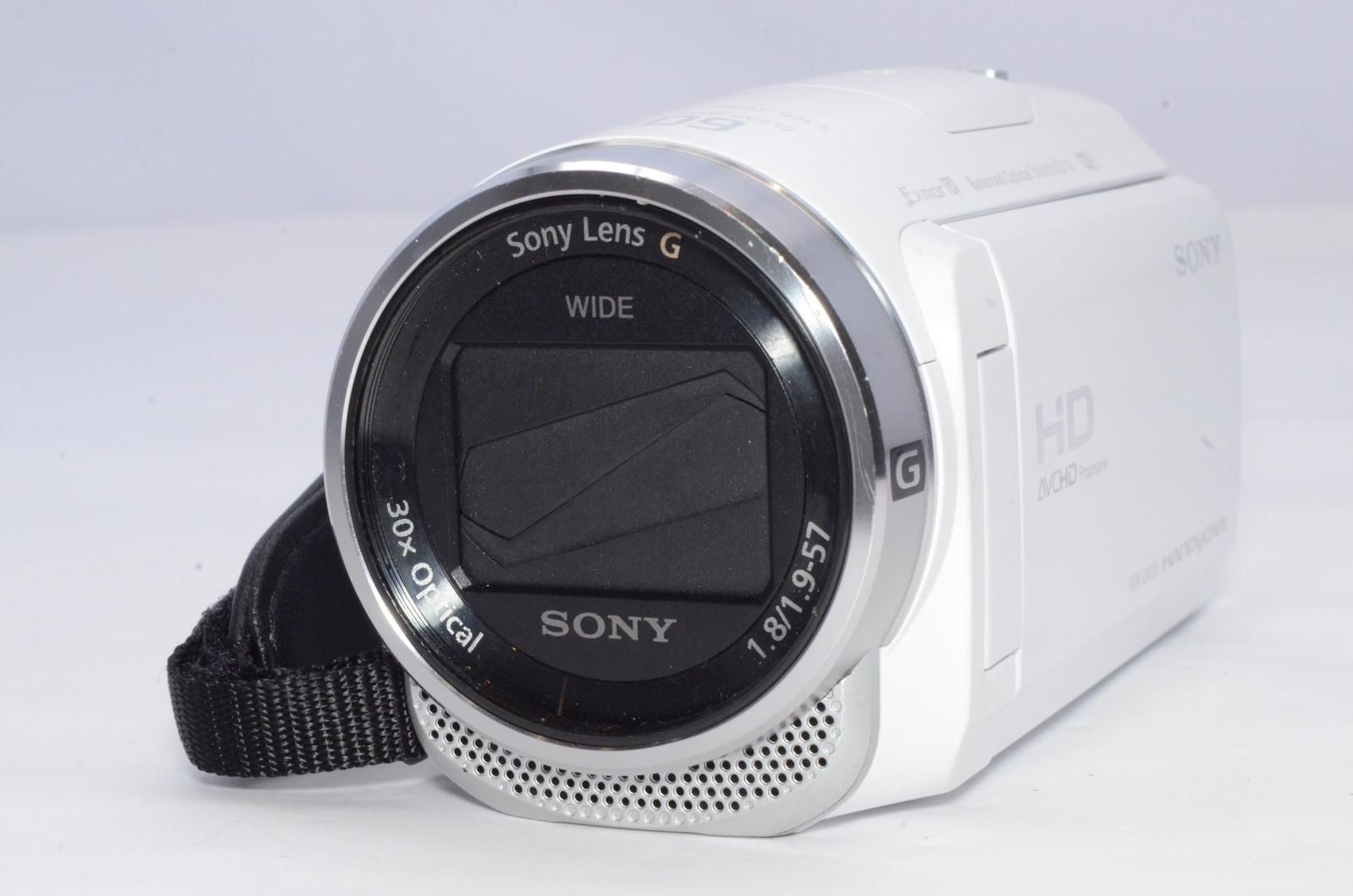 SONY ビデオカメラ Handycam HDR-CX680 ホワイト 内蔵メモリー64GB